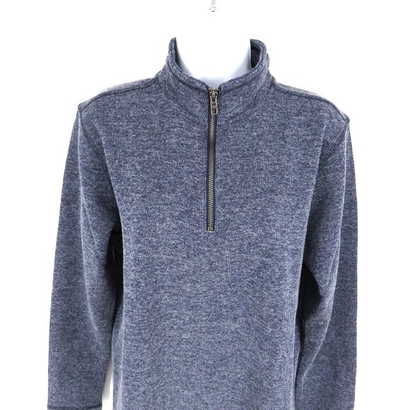 Gap Men's Midnight Blue Half-Zip Pullover Sweater XS Soft & Stylish NWT $59.95 - Picture 4 of 7